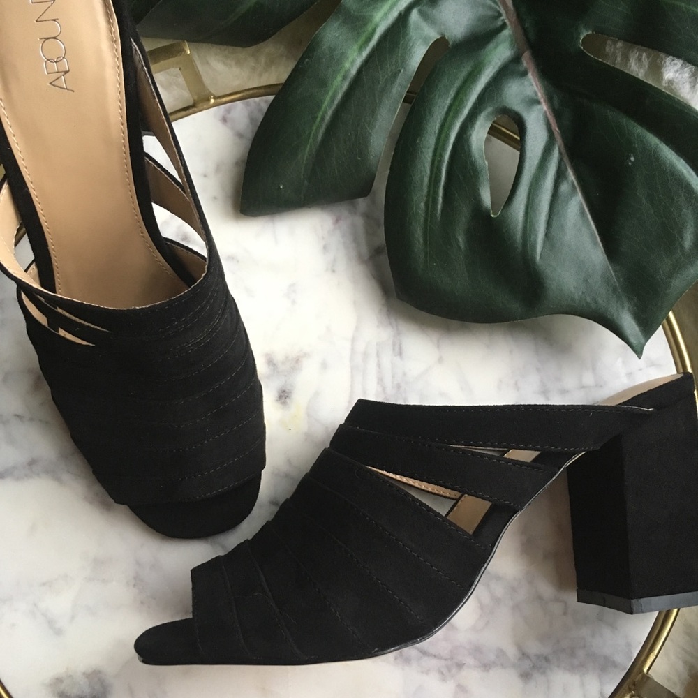 Abound•Alia Suede Mule - Picture 2 of 4